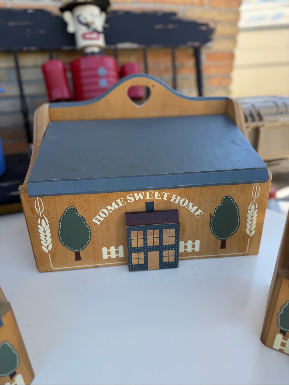Home sweet home bread boxes